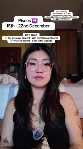 Here’s a little peek into what this week has in store for you! Take what resonates. It can apply to your career, love life, or personal growth. All video for each signs has been released! ✌️ 🔥 Fire – Aries, Leo, Sagittarius 💧 Water – Scorpio, Cancer, Pisces 💨 Air – Libra, Aquarius, Gemini 🌎 Earth – Taurus, Virgo, Capricorn Share this channel with your loved ones if they’d like to know what’s coming up in their week too! Comment if you resonate with it! 💫 #pisces #tarot #tarotreading #decemb