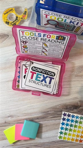 13K views · 36 reactions | Make Close Reading fun and engaging for your students with this Close Reading Toolkit and set of 20 Close Reading passages. Use the materials from this resource and some of your favorite close reading tools to create a set of Close Reading Toolkits to be used in your small groups. Comment below with "CLOSE READING" to have a link sent to your message! | Create.Teach.Share | Facebook