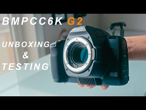 Unboxing & Testing the Blackmagic Pocket Cinema Camera 6K G2
