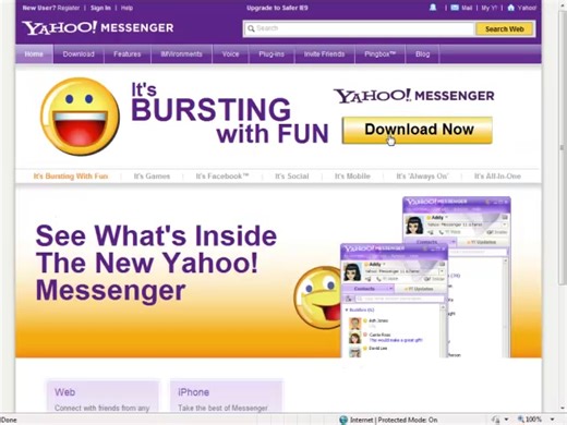 Downloading and Installing Yahoo! Messenger