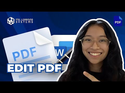 Enhance Your Documents: How To Edit A PDF File In Word | Microsoft Word