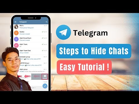 How to Hide Chats on Telegram !
