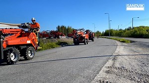 7.5K views · 194 reactions | How well do you know our surface drill rigs for construction? Our comprehensive offering is designed to meet your needs from compact-size rubber-tired Commando™️ DC series to the powerful and versatile crawler-based Ranger™️ DXi series. Learn more about our surface drilling offering at: https://go.sandvik/eC #Sandvik #surfacedrilling #construction | Sandvik Mining | Facebook