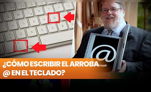 ¿Cómo escribir arroba (@) en el teclado?: combinaciones y origen