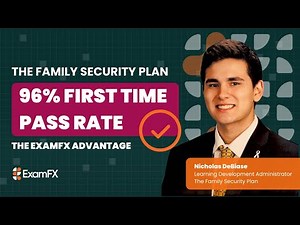 How The Family Security Plan Boosted First-Time Pass Rates from 54% to 88% | ExamFX Success Story