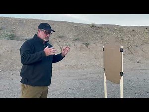 The easiest setup paper target stand with Rob Leatham