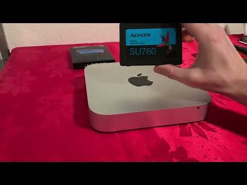 How to replace and upgrade hard drive in 2014 Mac mini