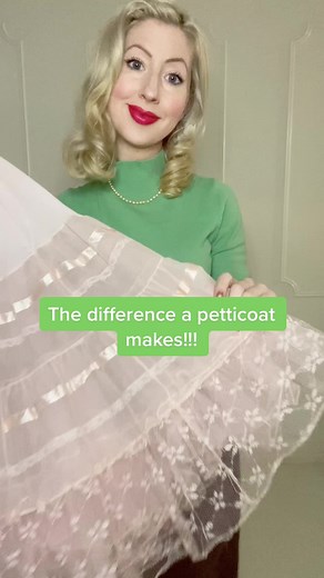 Vintage Petticoat Transformation: Before vs. After