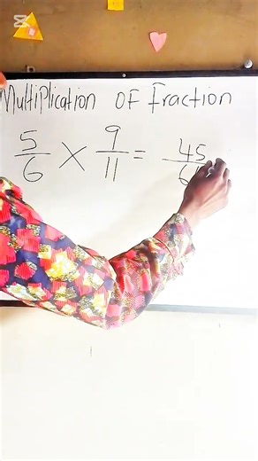 Simple Guide to Multiplying Fractions #lifeisbutadream #maths