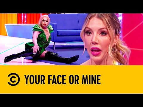 Katherine Ryan Learns How To Death Drop With Cheryl Hole | Your Face Or Mine