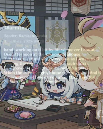 Aether x Ayaka (Birthday Edition) #genshinimpact #shorts