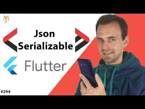 Flutter Tutorial - Convert JSON To Object & Object To JSON | JSON Serializable