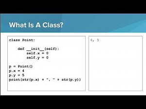 Python Classes & Objects