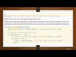 How to Create a Simple Javascript Array Slideshow