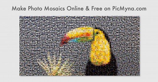 Free Online Photo Mosaic Maker - PicMyna.com