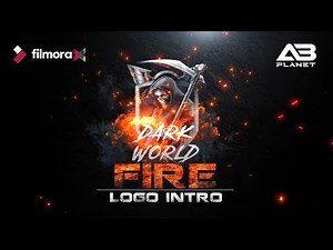 Fire Logo Intro Filmora x | logo intro filmorax | filmora intro template | logo animation filmora