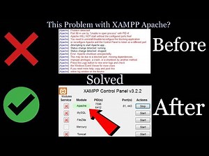 [Solved] XAMPP Apache NOT Starting Error: Apache shutdown unexpectedly.