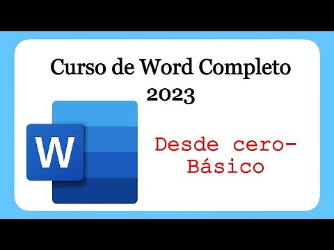 CURSO DE WORD BASICO. TUTORIAL COMPLETO 2023. Empieza desde cero Termina en un nivel Avanzado | YSA