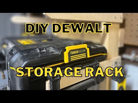EASY Build Your Own Rack For The DeWalt Tough System