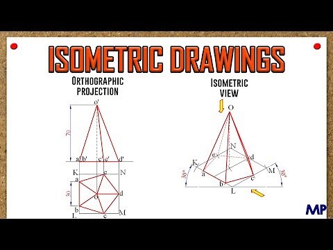 Isometric View_Pentagonal Pyramid
