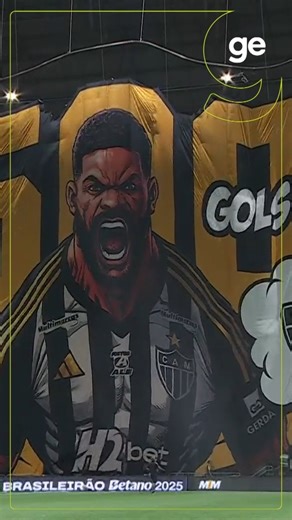25K views · 1.1K reactions | Antes de duelo com o Fortaleza, torcida do Atlético-MG faz homenagem a Hulk, que alcançou a marca de 500 gols na carreira. Aliás, esse número já mudou: o atacante já está com 501 gols ao todo. #futebol #atleticomg #fortaleza #brasileirao | ge | Facebook