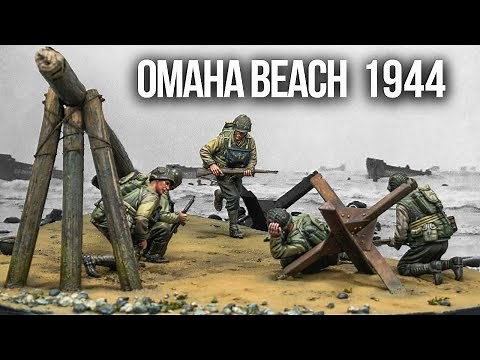 BUILDING a D-DAY Diorama - Omaha Beach 1/35 WW2