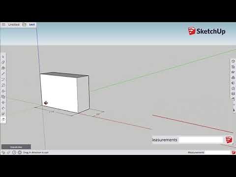 SketchUp Free & Dimensions