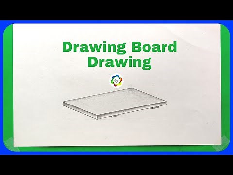 How to draw Drawing Board step by step||Drawing Board|| srk drawings|| srk arts|| srkarts||