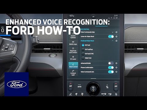 SYNC® 4 Technology with Enhanced Voice Recognition | Ford How-To | Ford