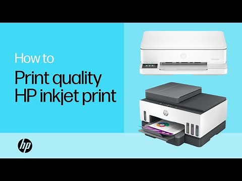 Fix print quality problems | HP inkjet printers | HP Support