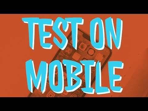 Easy Mobile testing with Unity Remote
