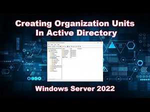 Creating Organization Units In Active Directory | The Ultimate Reactions + IT tutorials