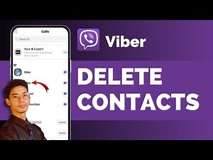 How To Delete Contacts On Viber - Remove Contacts From Viber !
