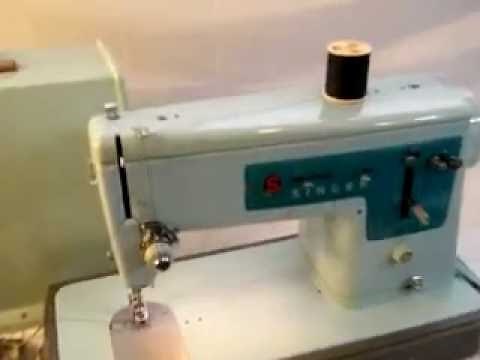 VINTAGE SINGER 347 SEWING MACHINE HEAVY DUTY INDUSTRIAL STRENGTH