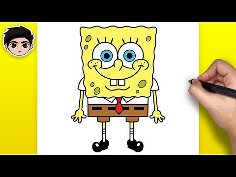 How to Draw SpongeBob SquarePants | Easy Step-by-Step