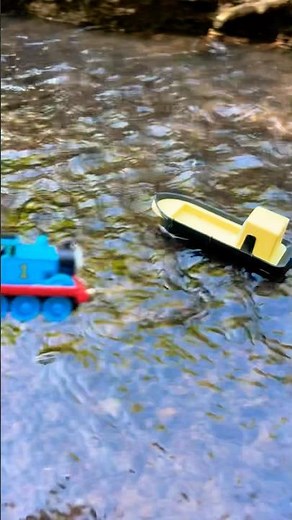 Bulstrode & Thomas at the River! #thomasandfriends