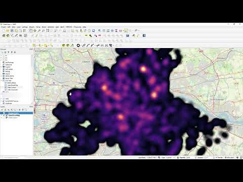 A Quick look at QGIS Heatmap