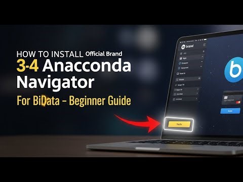 How to install Anaconda Navigator on macOS for Big Data - Beginner Guide