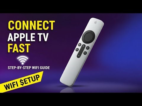 How To Connect Apple TV to WiFi - step by step