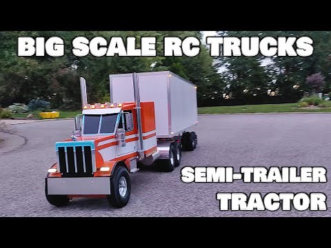 Big Scale RC Semi-Truck for Turnkey