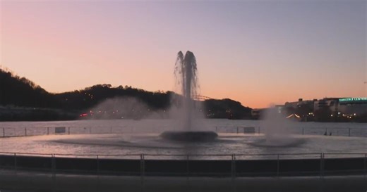 Fountain at Point State Park turns back on