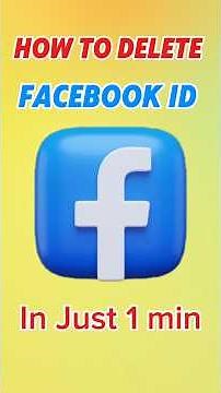 Facebook Account Delete Kaise Kare | How To Delete Facebook Account Permanently #ytshorts