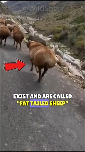 Did You Know The SHEEP With HUGE Buttocks? 🐑✨#sheep #shorts