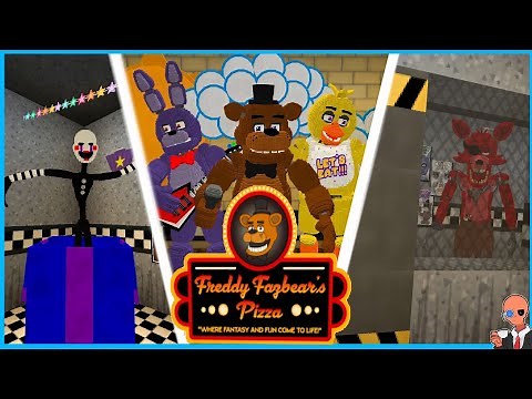 Custom FNAF 1 Map for MCPE // Download + Tour