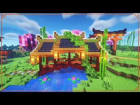 Minecraft Japanese Bridge Tutorial