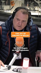 Hearing people singing in Welsh for the first time 🧡 Bryn Terfel loves sitting in the famous red chair on the Welsh language version of The Voice - Y Llais | BBC Radio Wales