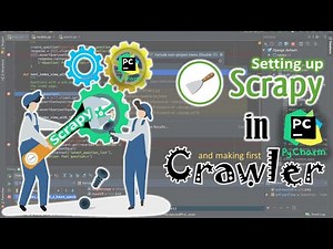 Scrapy - Install and Set Up Scrapy in Pycharm | Make your First Scrapy Crawler in Pycharm | Part - 3