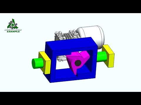 ME002 - Rotary to Linear Mechanism - 1