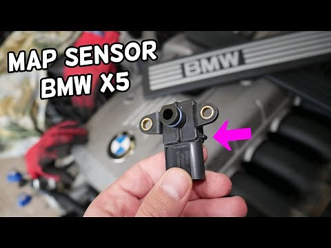 BMW X5 MAP SENSOR REPLACEMENT LOCATION BMW E70