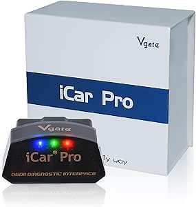 Vgate iCar Pro BT3.0 OBD2 Scanner Bluetooth Code Reader Diagnostic Scan Tool for Android & Windows Compatible with ELM327 Adapter